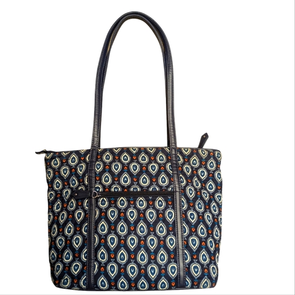 Vera Bradley Marrakesh Motifs Tote Purse - Picture 3 of 15